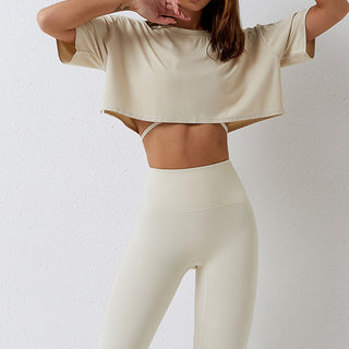 Varsity V2 Top - Latte