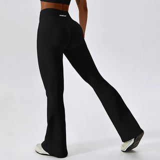 Vinci V Flare Leggings - Black