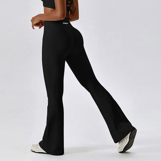 Vinci V Flare Leggings - Black
