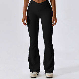 Vinci V Flare Leggings - Black