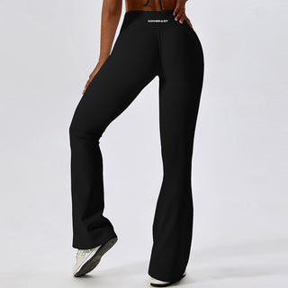 Vinci V Flare Leggings - Black