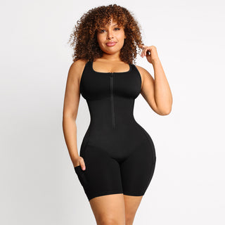 Zip Body Shaper - Black