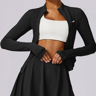 Zyra Long Sleeve Top - Black