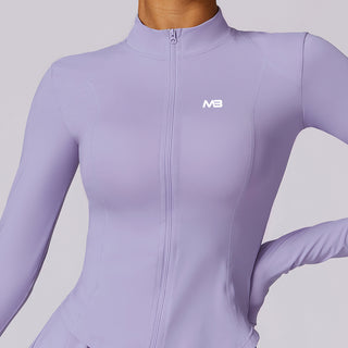 Zyra Long Sleeve Top - Lilac