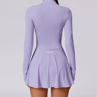 Zyra Long Sleeve Top - Lilac