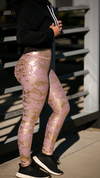 Curve X Leggings Pattern - Champagne