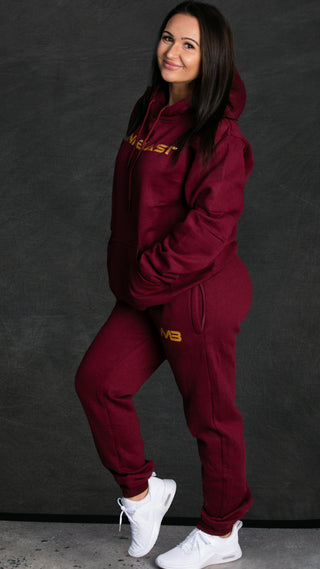 Lounge Hoodie - Maroon