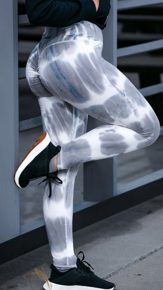 Curve Classic Leggings Marble - Marble Grey