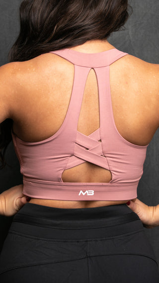 Uplift Sports Top - Mauve