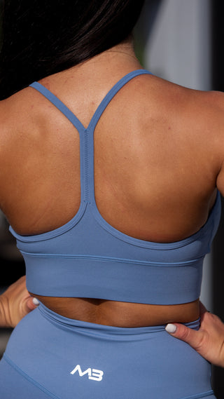 Butter Y Top - Cobalt