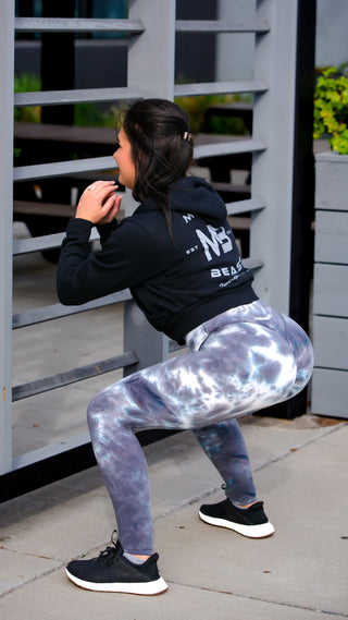 Curve Classic Leggings Marble - Marble Storm