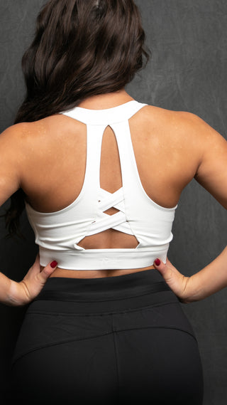 Uplift Sports Top - Ivory