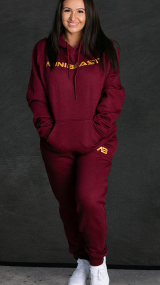 Lounge Hoodie - Maroon