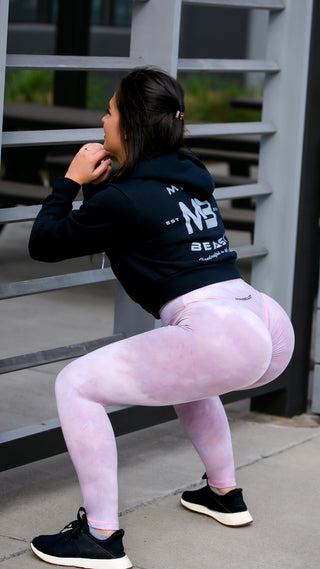 Curve Classic Leggings Marble - Marble Blush
