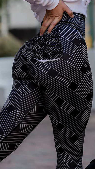 Curve X Leggings Pattern - Carbon Weave