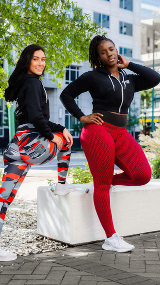 Curve X Leggings Hex - Hex Red
