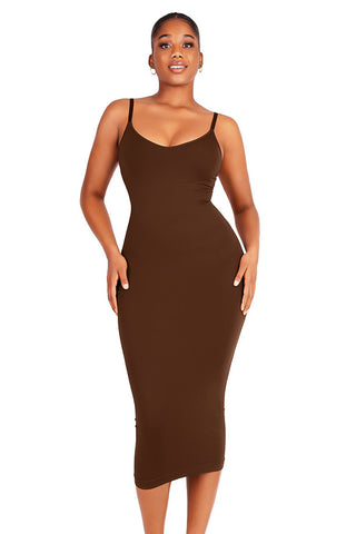 Contour Z Dress - Mocha