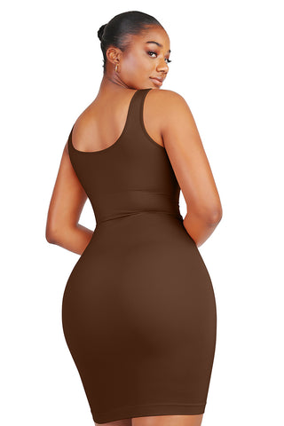 Contour X Dress - Mocha