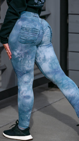 Curve X Leggings Marble - Marble Frost