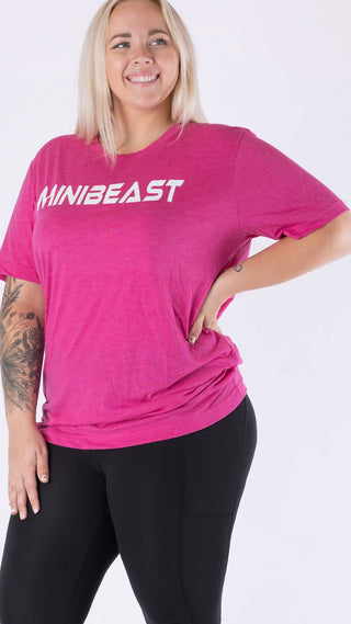 Minibeast Classic Lightweight Unisex Tee - Pink