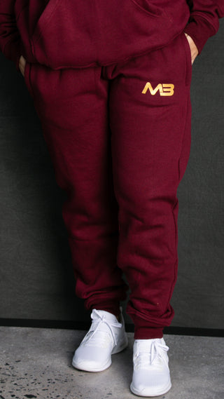 Lounge Joggers - Maroon