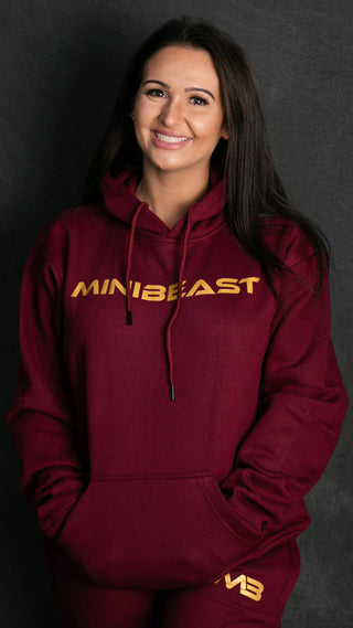 Lounge Hoodie - Maroon