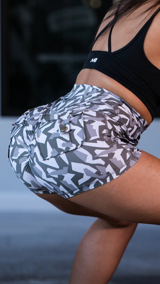 Curve Cargo EVO Shorts Pattern - Urban Canvas