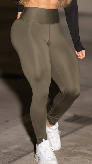 Curve X Leggings - Army Green