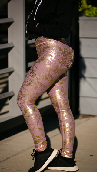 Curve X Leggings Pattern - Champagne