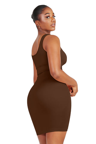 Contour X Dress - Mocha