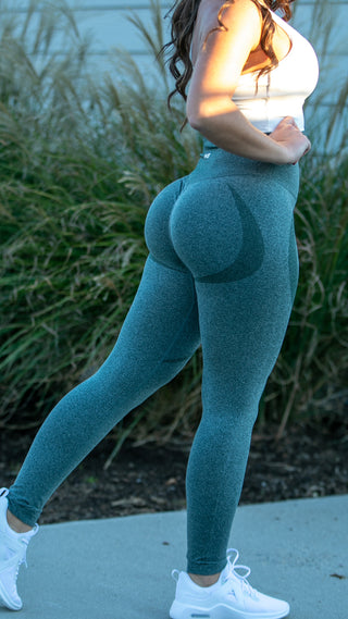 Assets V3 Leggings - Hunter Green