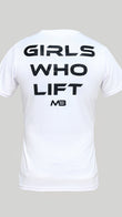 "Girls Who Lift" Performance Unisex Tee