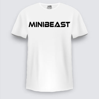 Minibeast Classic Midweight Unisex Tee - White