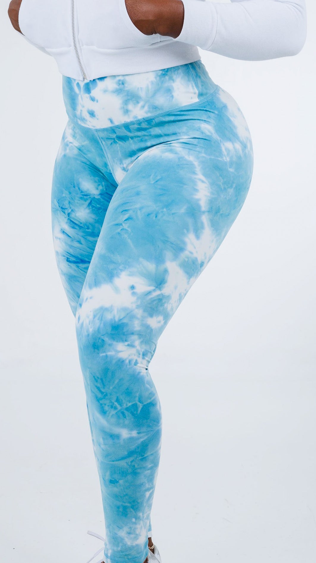 Curve Classic Leggings (Medium Height Waist) Marble