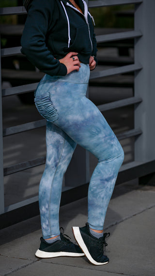 Curve X Leggings Marble - Marble Frost