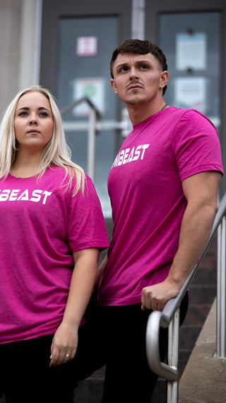 Minibeast Classic Lightweight Unisex Tee - Pink