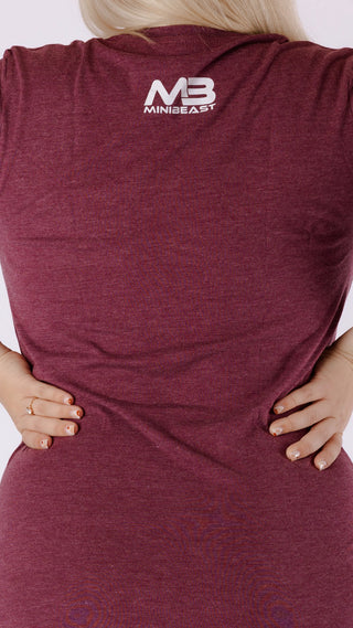 Minibeast Classic Lightweight Unisex Tee - Maroon