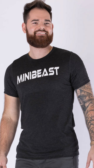 Minibeast Classic Lightweight Unisex Tee - Charcoal
