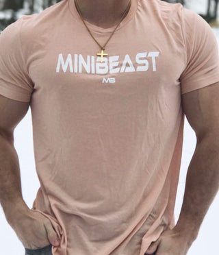Minibeast Classic Lightweight Unisex Tee - Peach