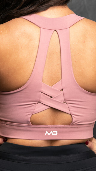 Uplift Sports Top - Mauve