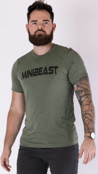 Minibeast Classic Lightweight Unisex Tee - Army Green