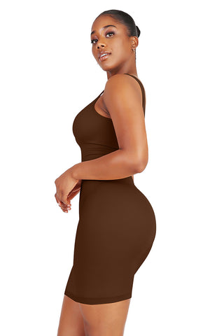 Contour X Dress - Mocha