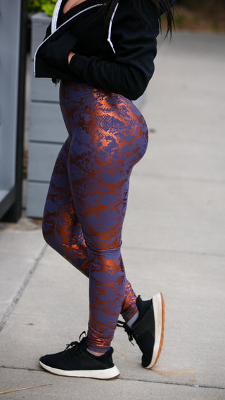 Curve Classic Leggings Pattern - Golden Night