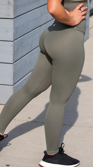 Butter Leggings - Moss