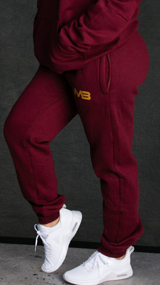 Lounge Joggers - Maroon