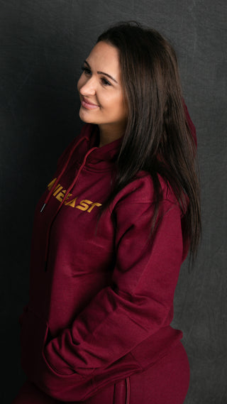 Lounge Hoodie - Maroon