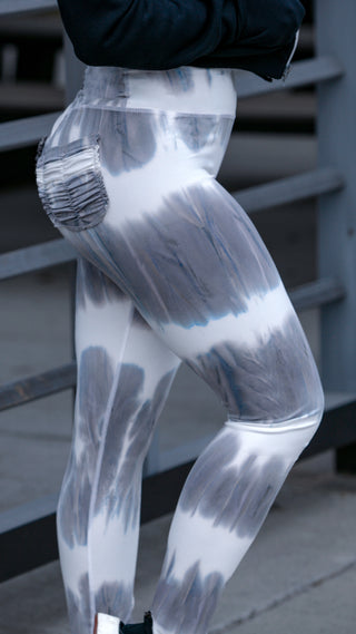 Curve X Leggings Marble - Marble Grey