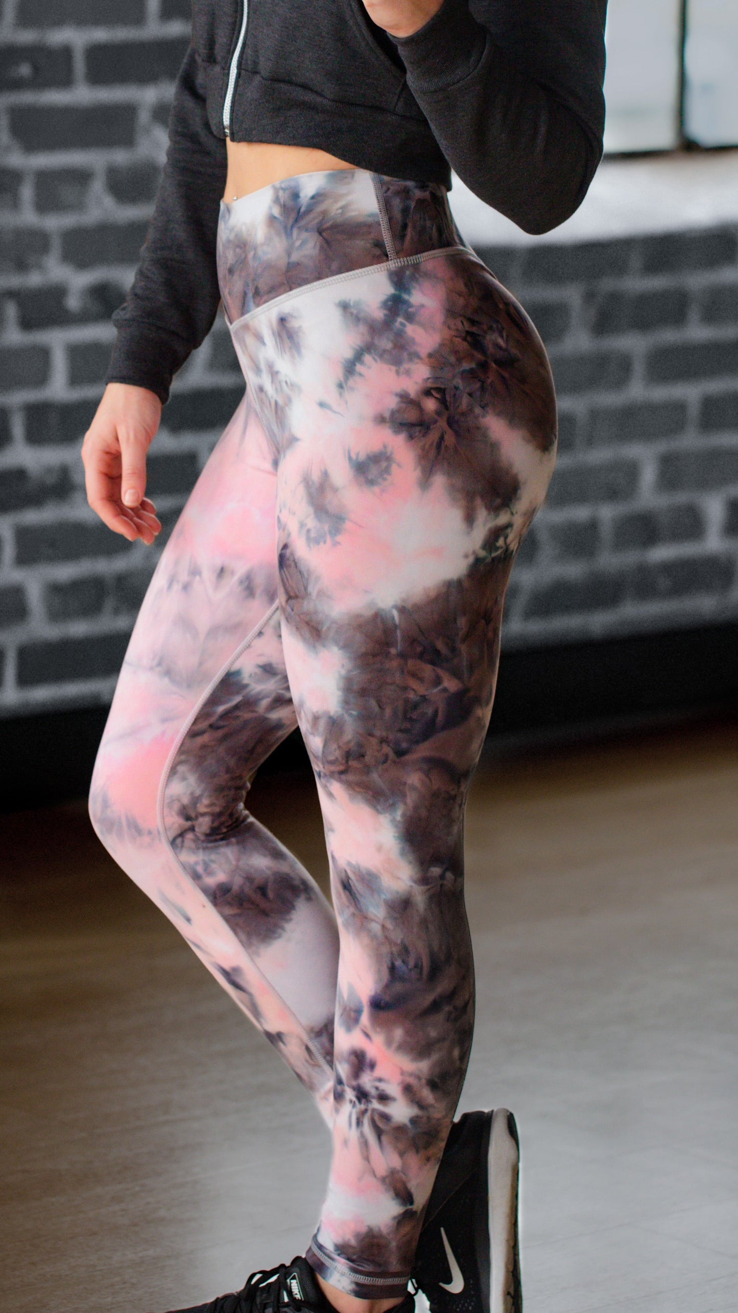 Curve Classic Leggings (Medium Height Waist) Marble