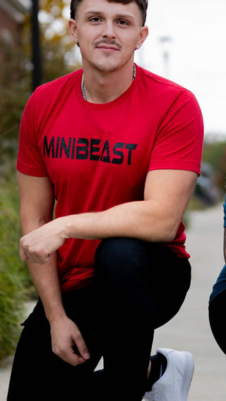 Minibeast Classic Lightweight Unisex Tee - Scarlet