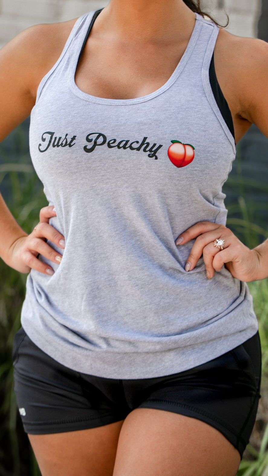 "Just Peachy 🍑" Tank